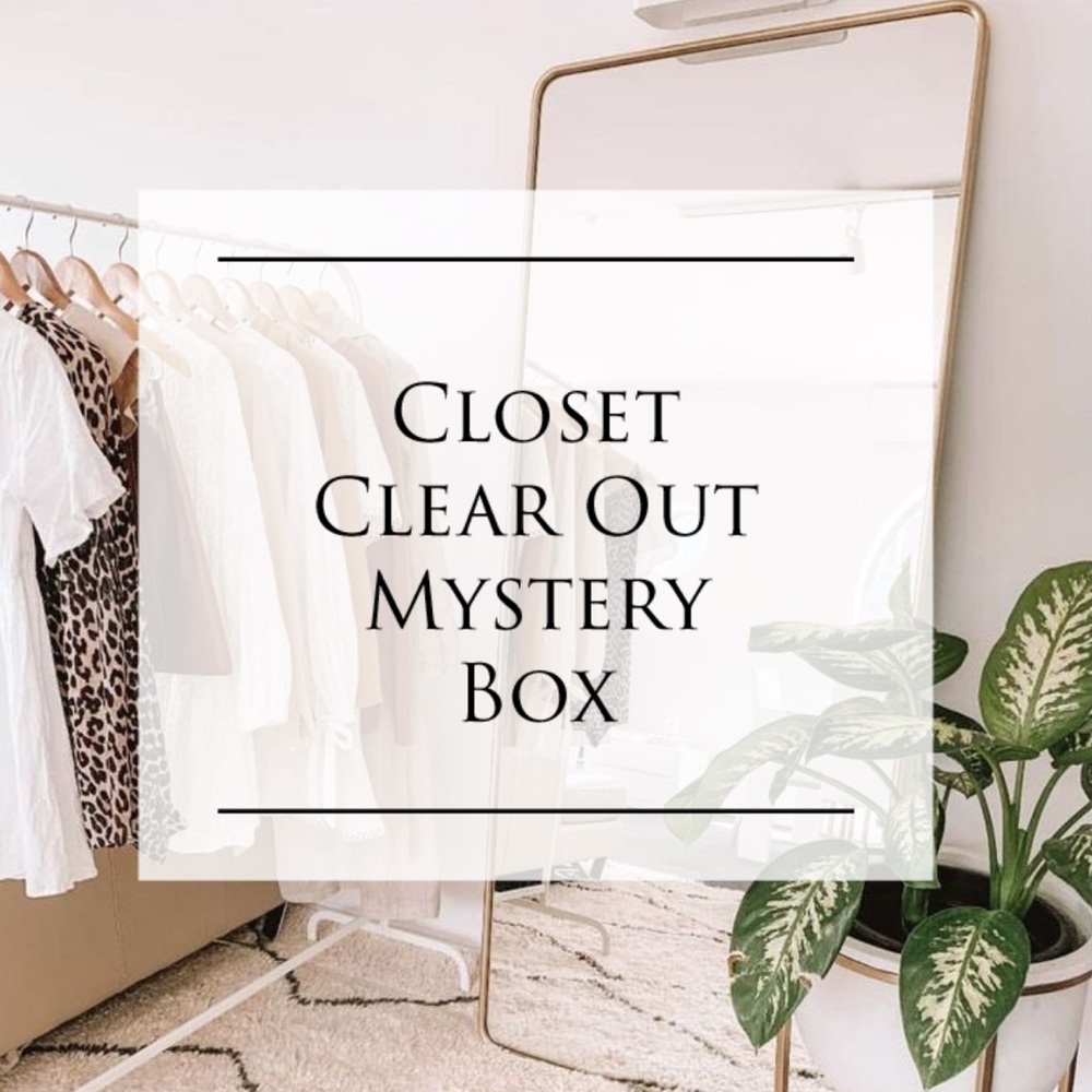 8 Item Closet Clear Out